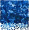 Sparkle Blue Foil Metallic Round Table Confetti Decor Circle Dots Mylar Table Scatter Confetti Wedding Bachelorette Under the Sea Ocean Theme Baby Shower Birthday Party Confetti Decorations, 60g